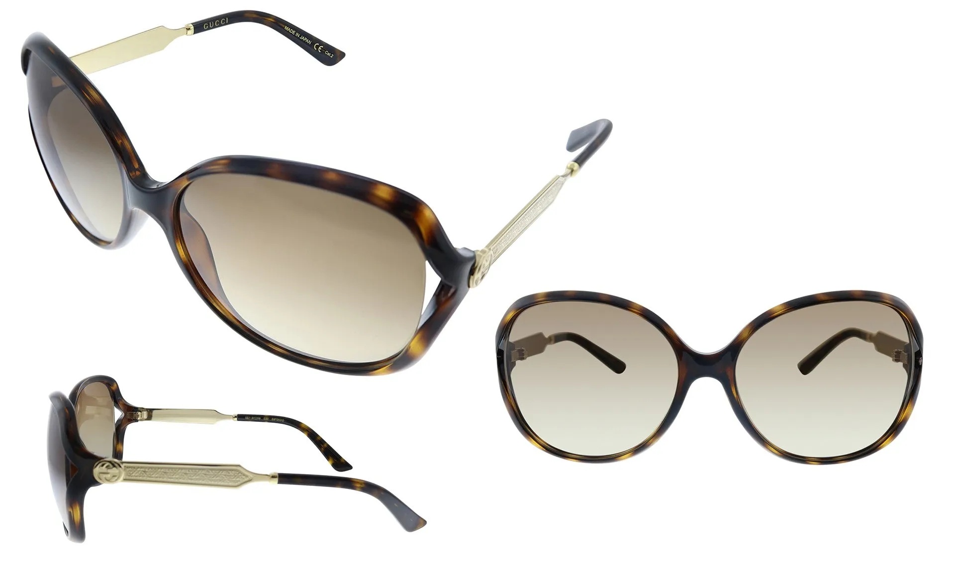 Gucci Womens Havana Sunglasses GG_0076S_003 sold by Ruumur product image thumbnail 4