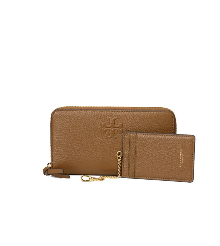 Tory Burch Moose Thea Zip Continental Wallet sold by Ruumur