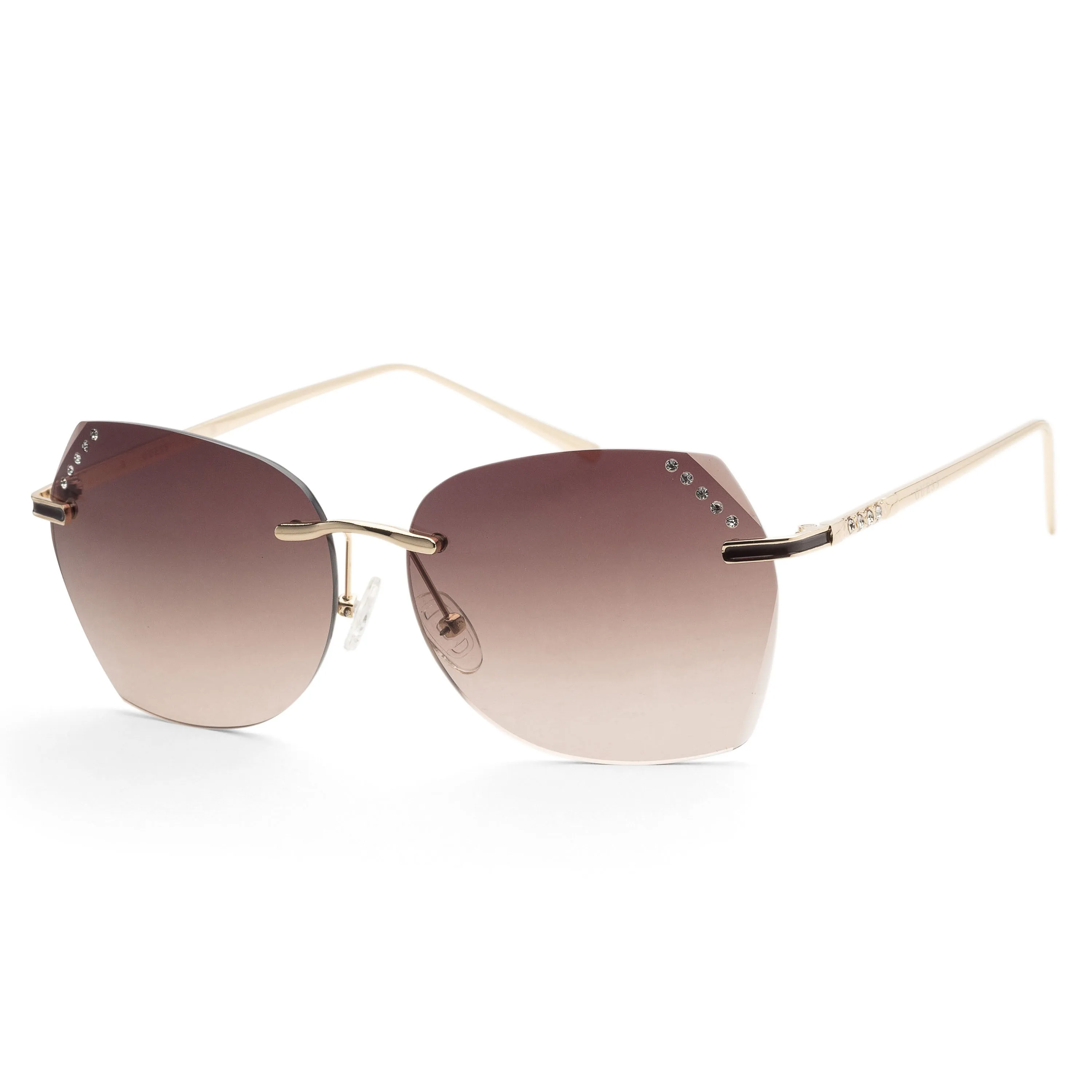 Guess Women's 61 mm Gold Sunglasses GF0384-32F sold by Ruumur