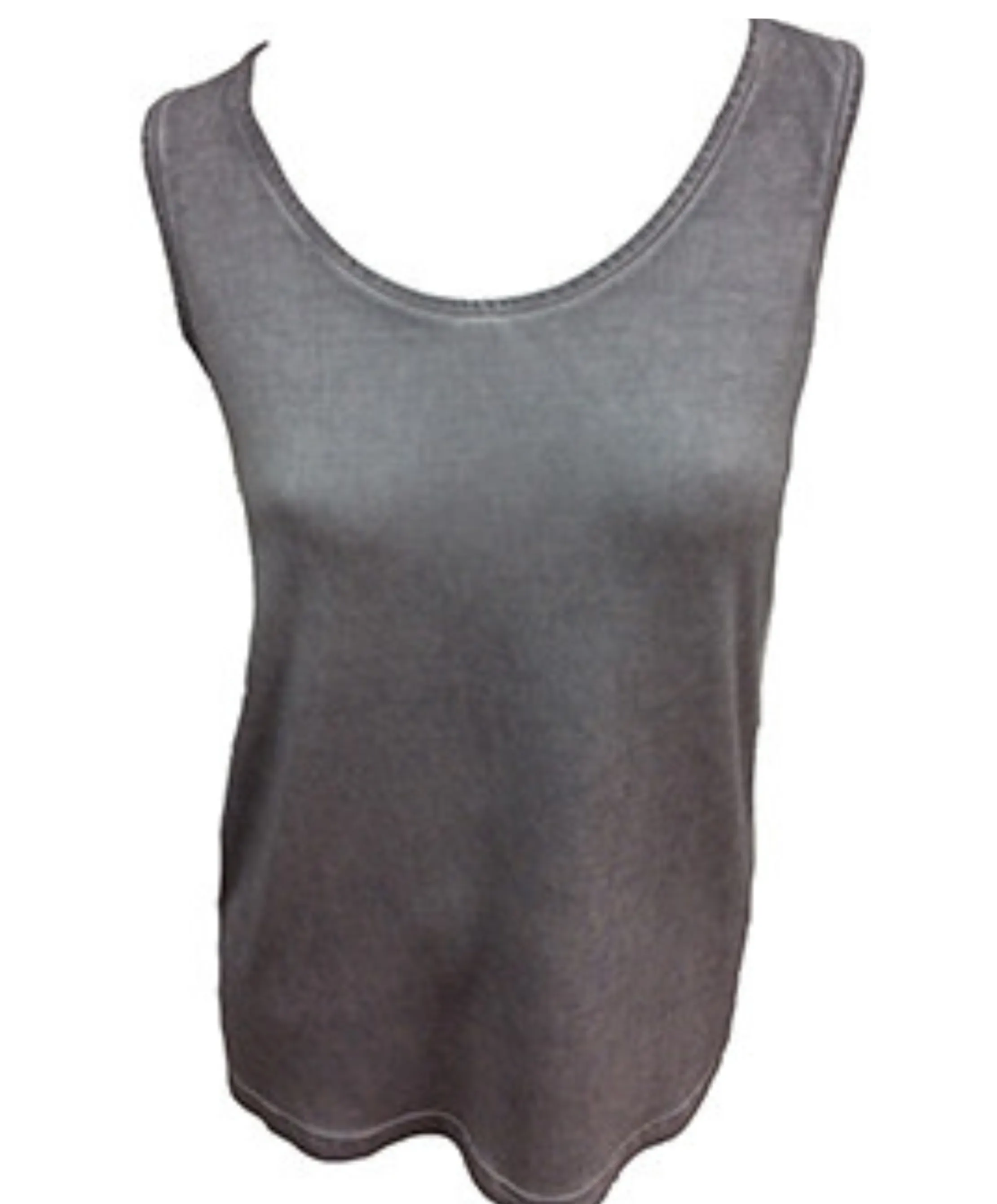 Angel Apparel Stone Wash Bra-Friendly Tank Top sold by Ruumur product image thumbnail 3
