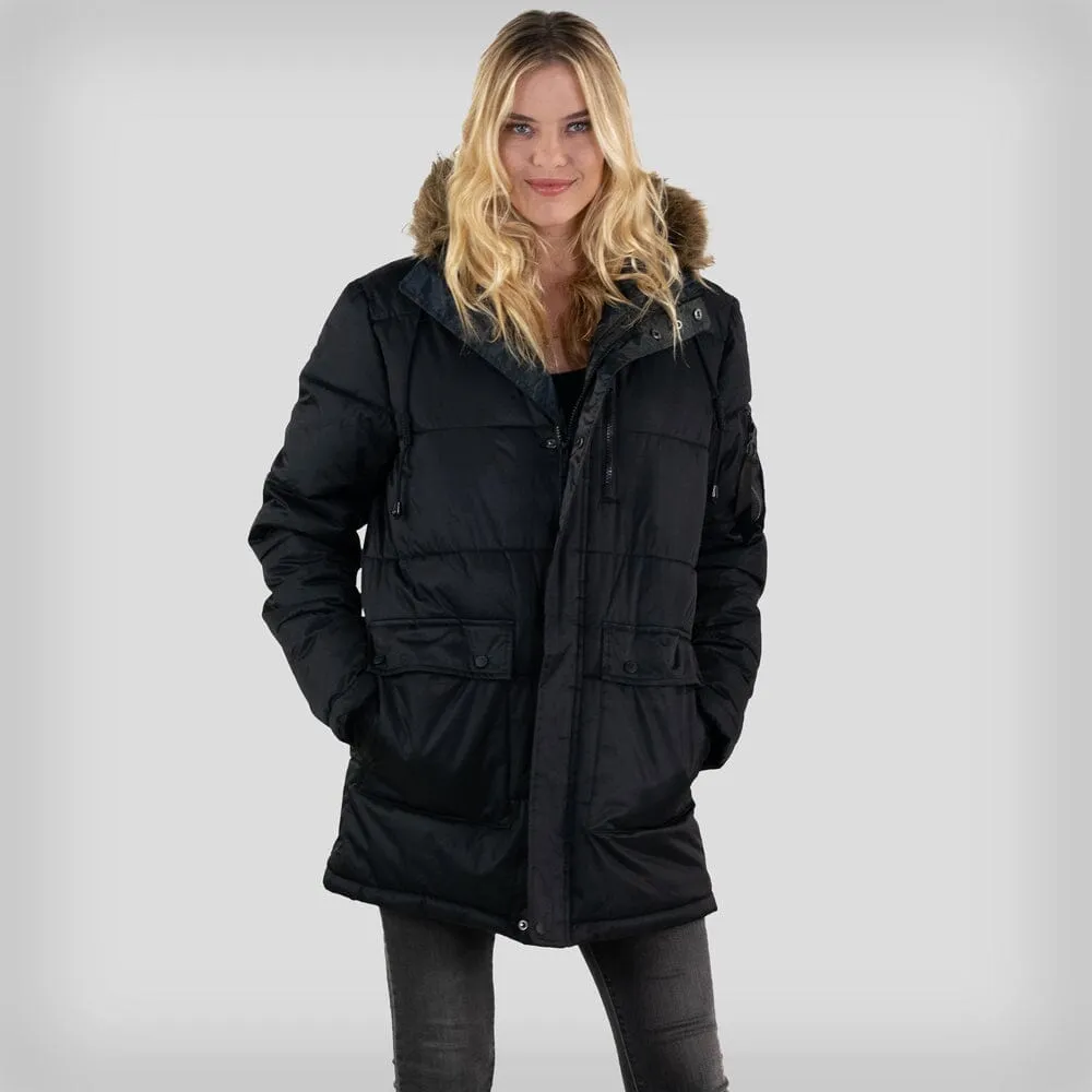 Members Only Women's Snorkel Puffer Oversized Jacket sold by Ruumur product image thumbnail 5