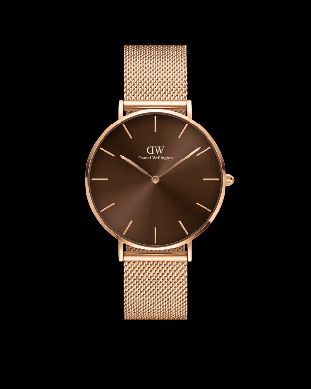 Daniel Wellington Women's Petite Amber 36mm Quartz Watch DW00600478 sold by Ruumur