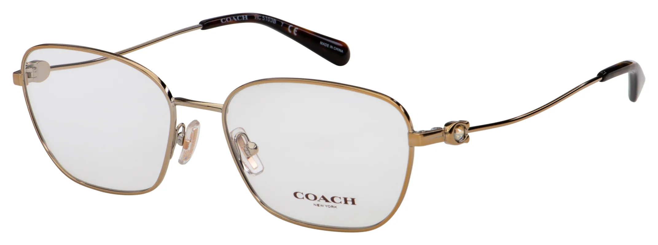 Coach Women's HC5103B-9005-54 Fashion 54mm Light Gold Opticals sold by Ruumur