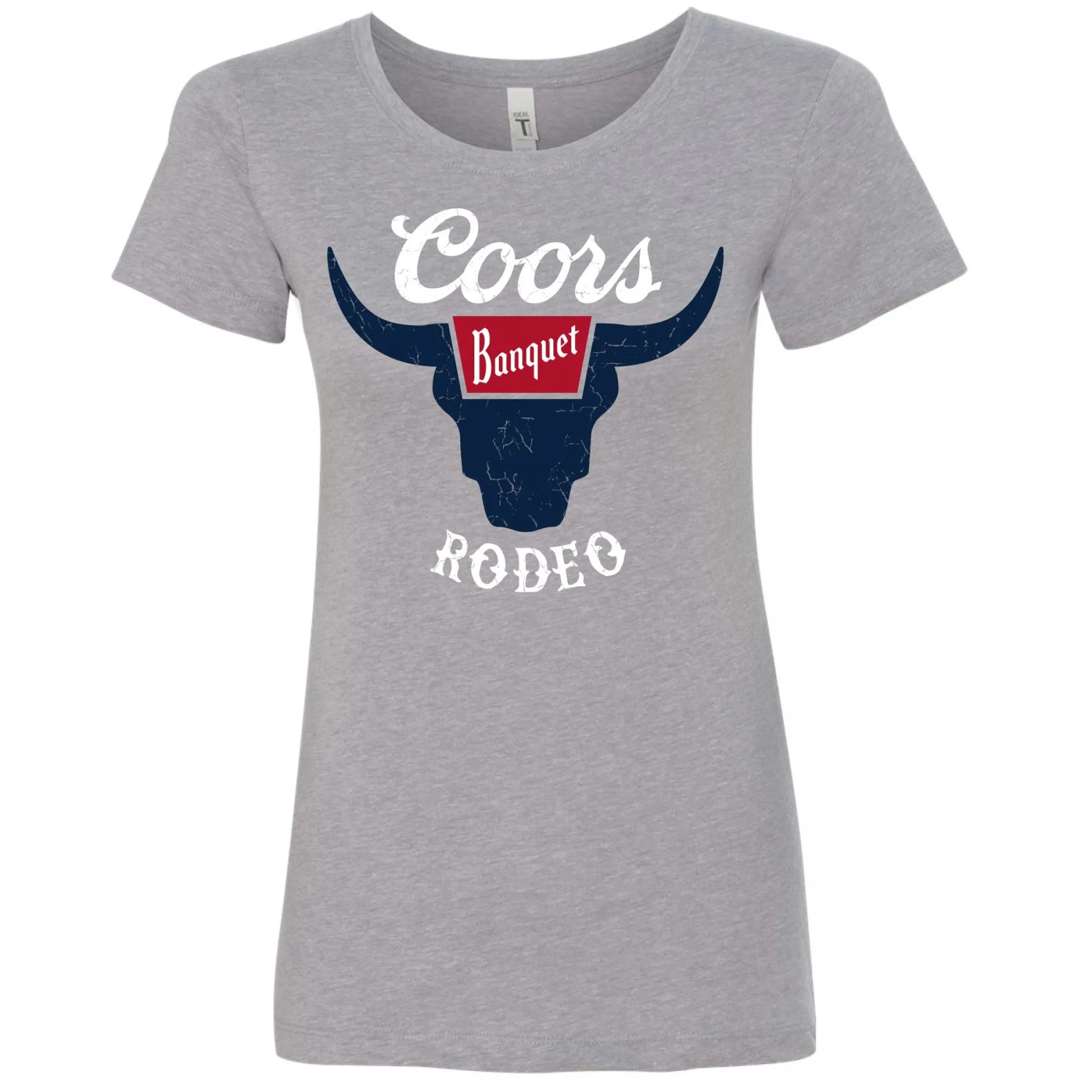 Coors Banquet Rodeo Horns Logo Women's T-Shirt sold by Ruumur