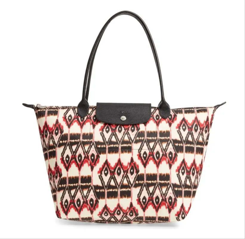 Longchamp Le Pliage Ikat Large Tote sold by Ruumur