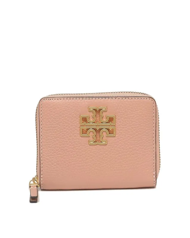 Tory Burch Pink Moon Britten Medium Wallet sold by Ruumur