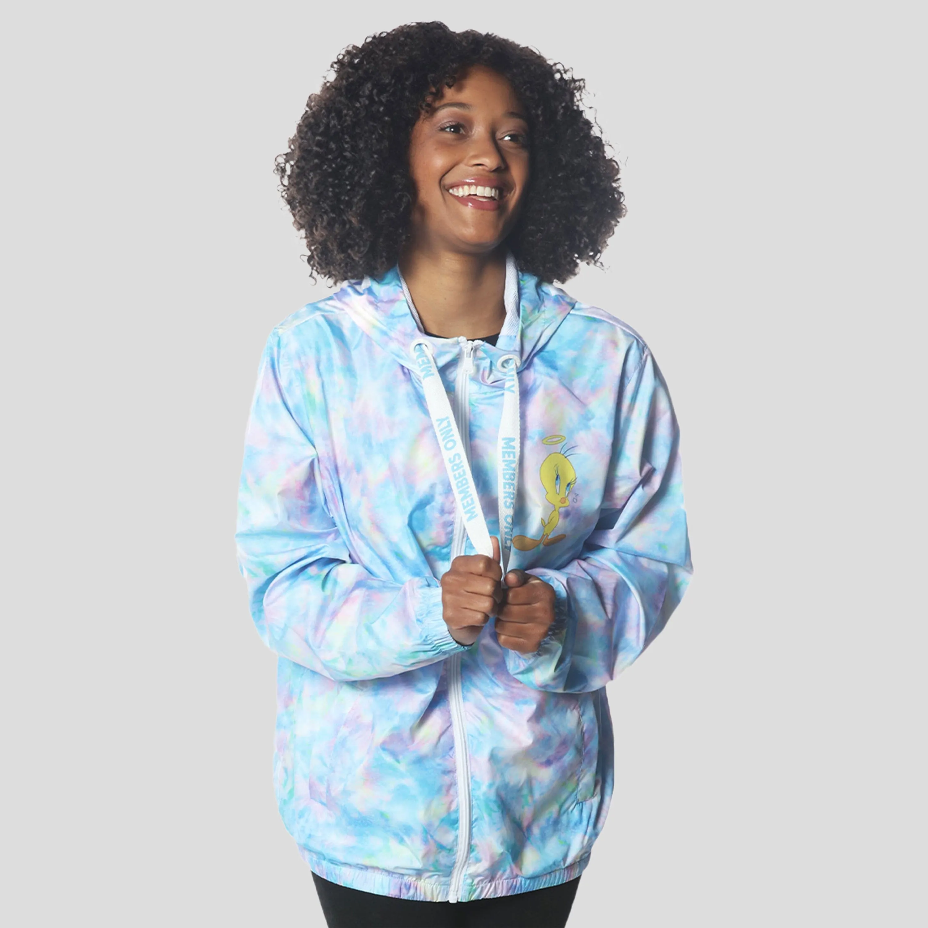 Members Only Women's Tweety Full Zip Jacket sold by Ruumur product image thumbnail 3