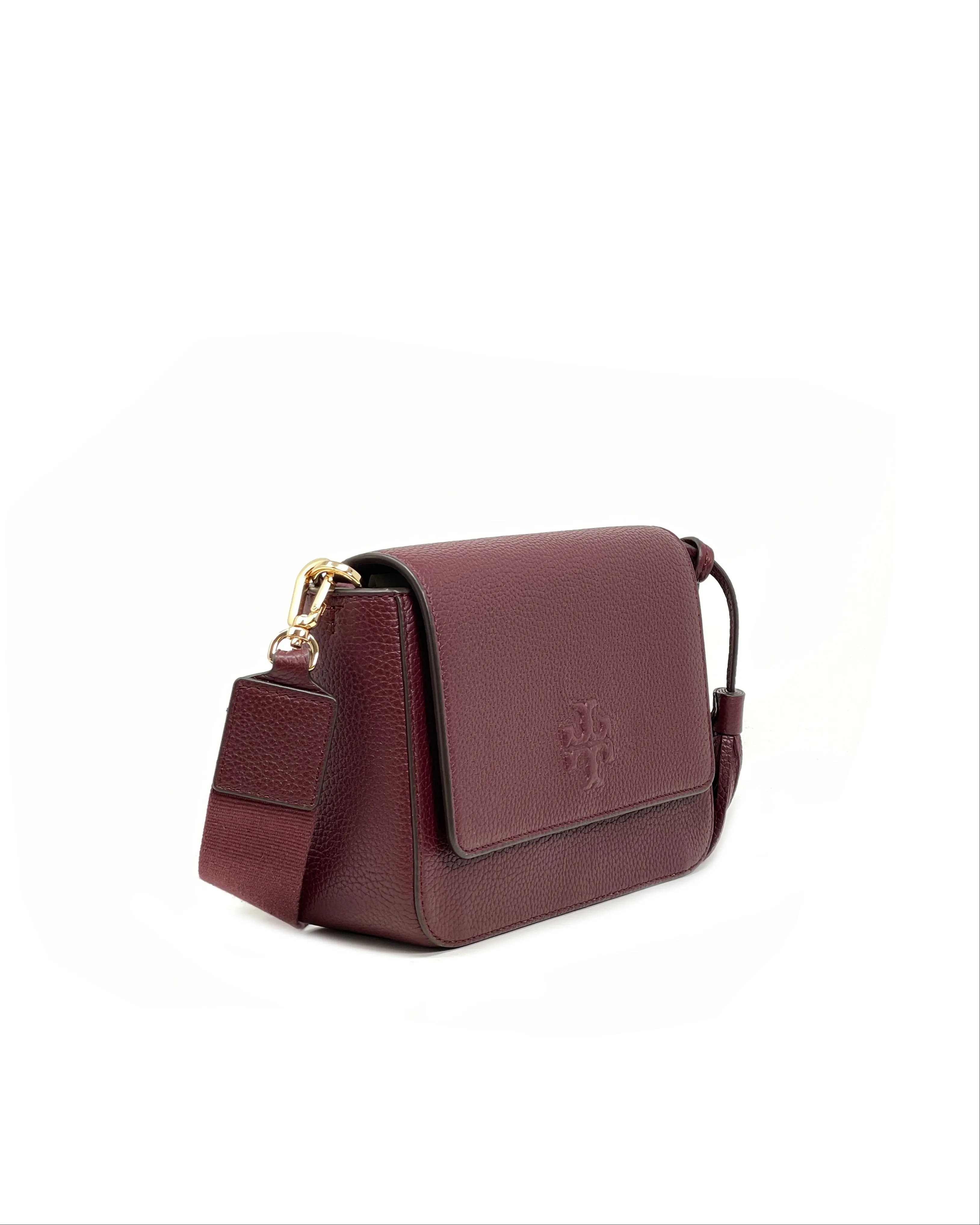 Tory Burch Claret Thea Web Flap Crossbody sold by Ruumur product image thumbnail 3