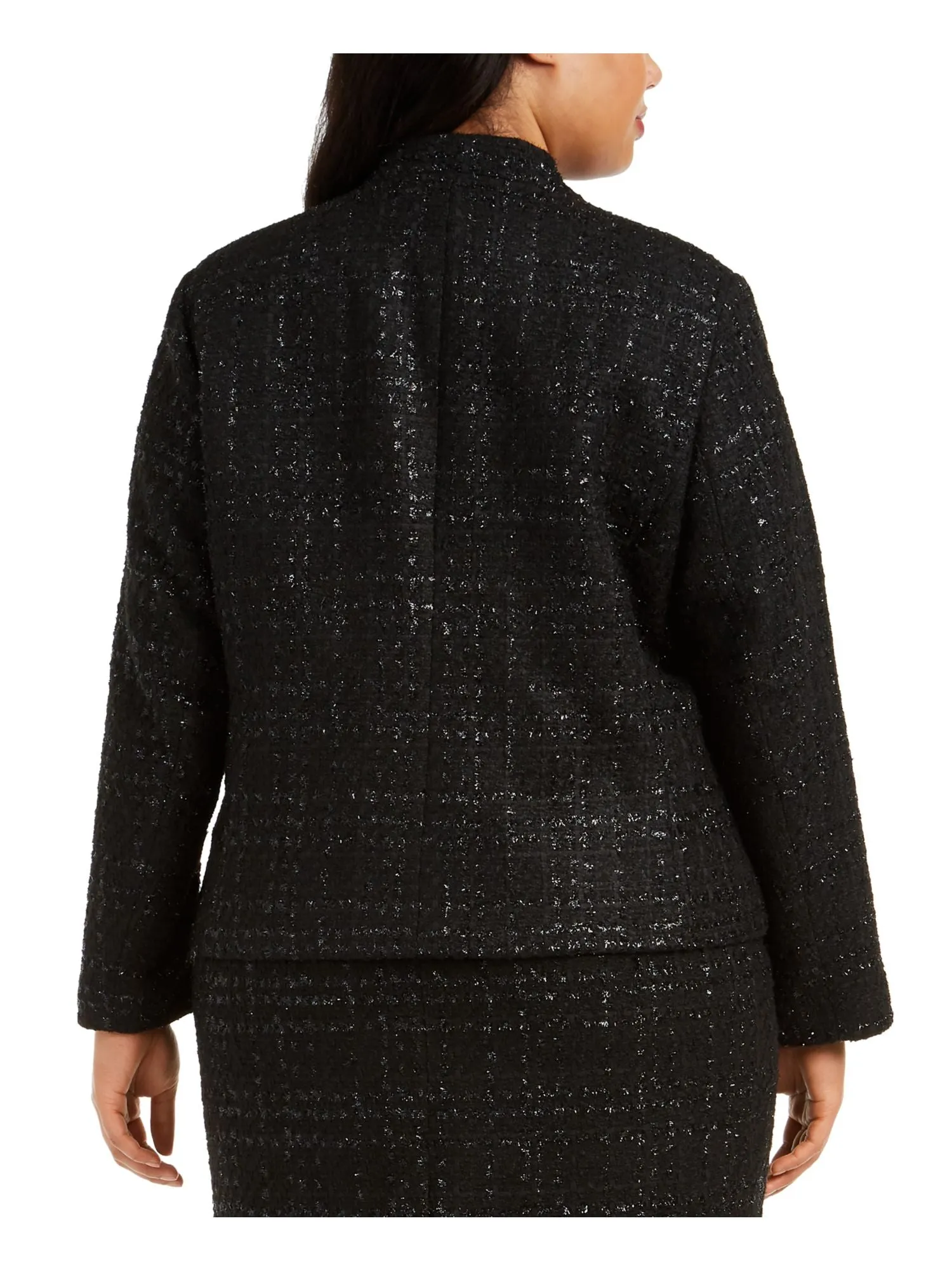 CALVIN KLEIN Women's Knee Length Pencil Wear to Work Skirt Black Size 2X sold by Ruumur product image thumbnail 3