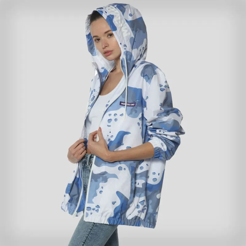 Members Only Women's Windbreaker Oversized Jacket sold by Ruumur
