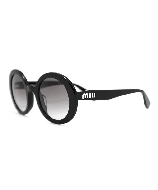 Miu Miu Round Sunglasses SMU06USA 1AB0A7 48 made by Ruumur