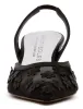 Lulu Black Mesh Sandal sold by Ruumur