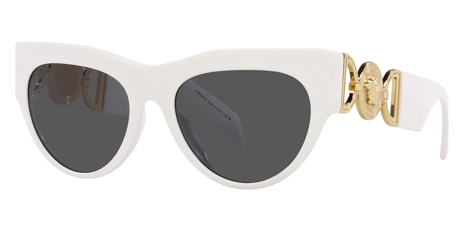 Versace Women's Fashion 56mm White Sunglasses sold by Ruumur