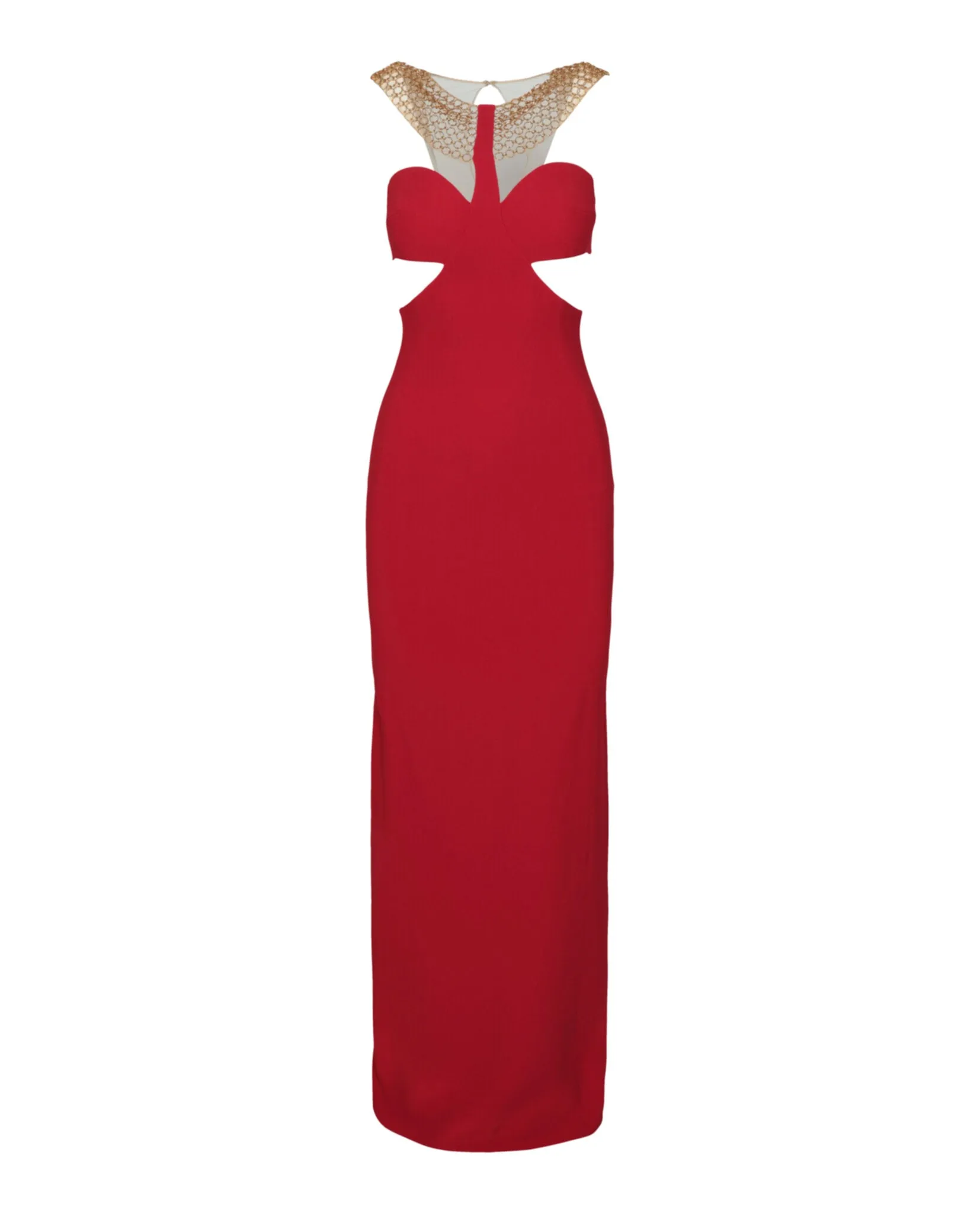 Stella McCartney Chain Detail Evening Gown sold by Ruumur