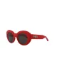 Balenciaga Round-Frame Acetate Sunglasses, Style # BB0235S-30013502003 sold by Ruumur