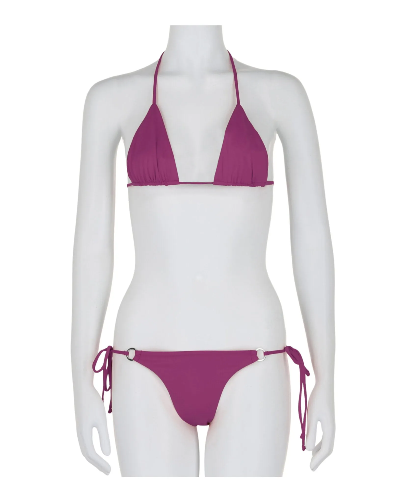 Off-White Tie Bikini Set sold by Ruumur product image thumbnail 4