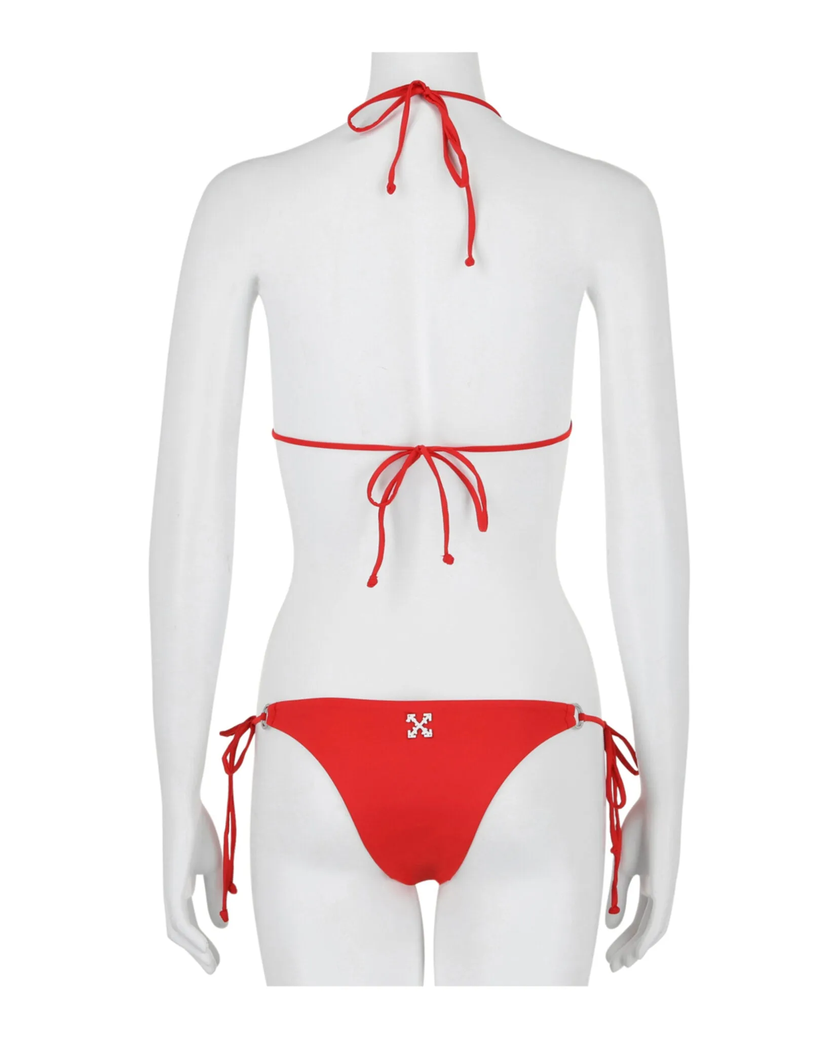Off-White Tie Bikini Set sold by Ruumur product image thumbnail 3