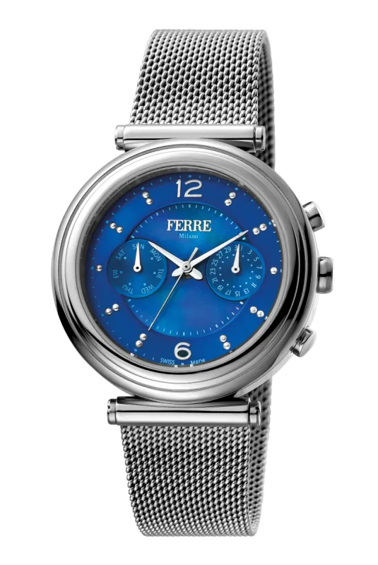 Ferre Milano Women's Linea Funzione 36mm Quartz Watch FM1L081M0051 made by Ruumur