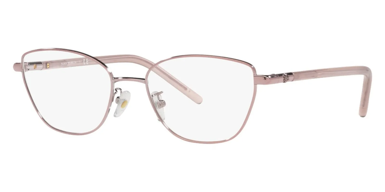 Tory Burch Women's 50mm Shiny Rose Gold Opticals TY1074-3317-50 sold by Ruumur