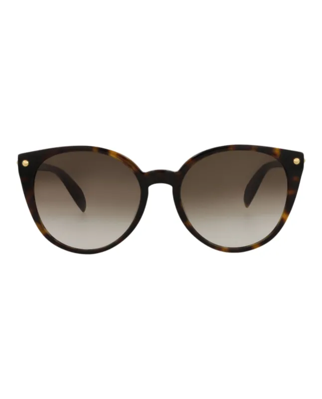 Alexander McQueen Round-Frame Acetate Sunglasses, Style #  AM0130S-30002577002 sold by Ruumur