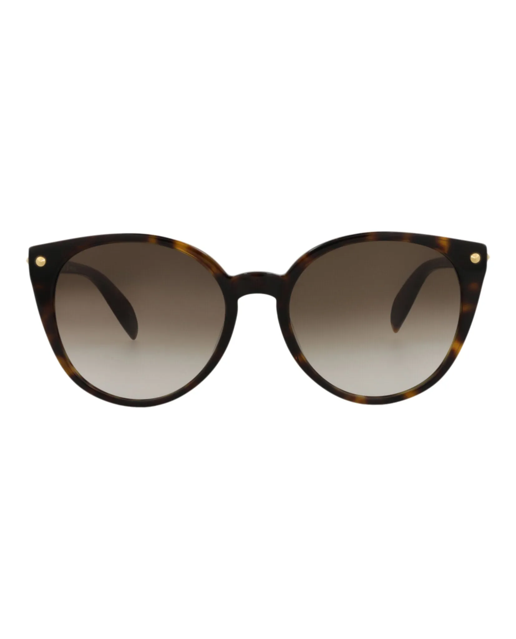 Alexander McQueen Round-Frame Acetate Sunglasses, Style # AM0130S-30002577002 sold by Ruumur