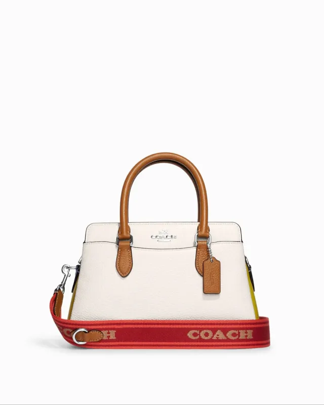Coach Mini Darcie Carryall In Colorblock sold by Ruumur