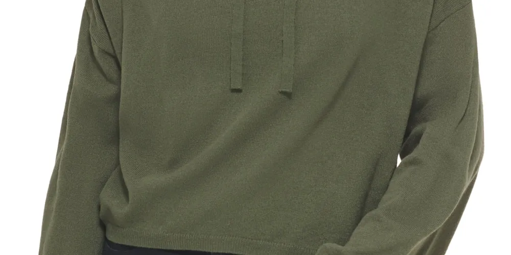 Calvin Klein Women's Hooded Bell Sleeve Top Green Size Small sold by Ruumur product image thumbnail 3