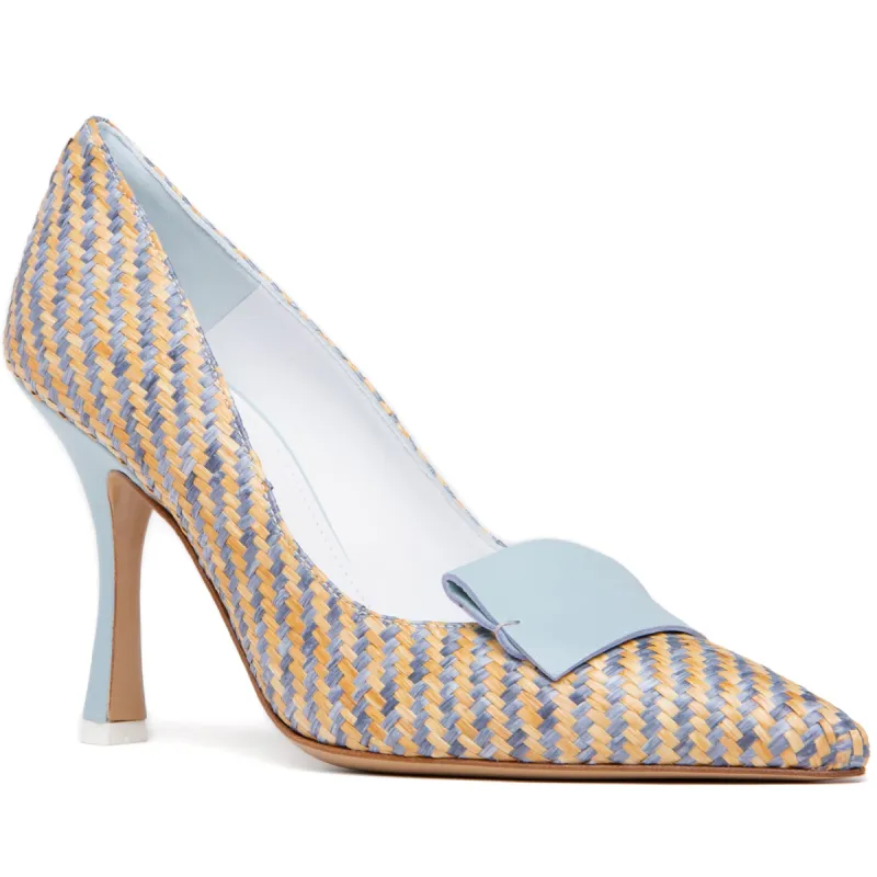 Ama Blue Pump sold by Ruumur