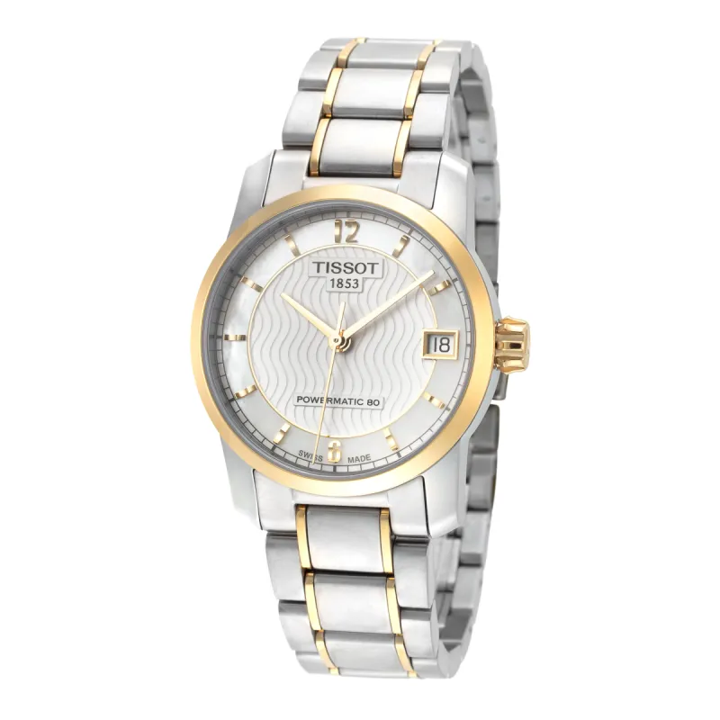 Tissot Women's T0872075511700 T-Classic 32mm AutomaticWatch sold by Ruumur