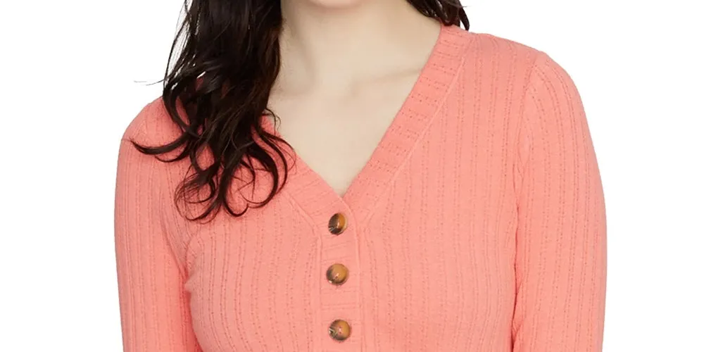 Sanctuary Women's Aiden Button-Up Top Ivory pink Size X-Small sold by Ruumur product image thumbnail 2