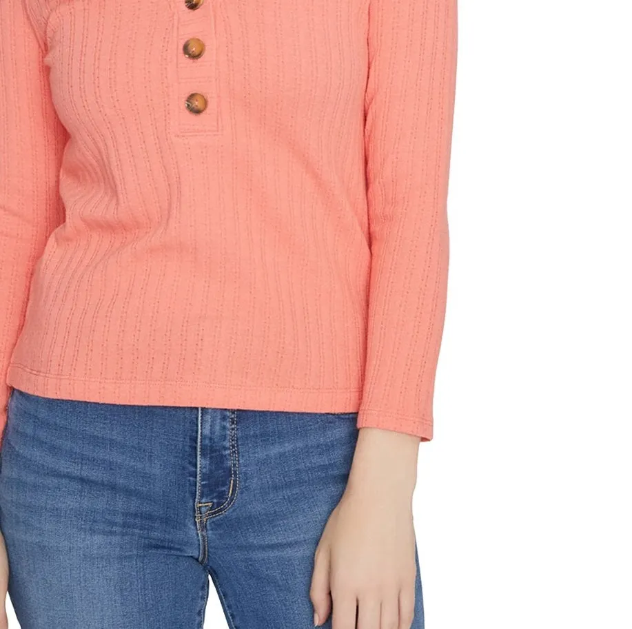 Sanctuary Women's Aiden Button-Up Top Ivory pink Size X-Small sold by Ruumur product image thumbnail 3