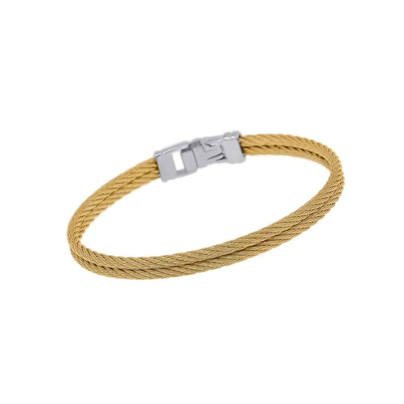 Alor Stainless Steel Bangle Bracelet 04-37-S221-00 made by Ruumur