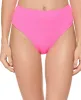 DKNY Women's Textured High Waist Bikini Bottom Swimsuit Pink sold by Ruumur