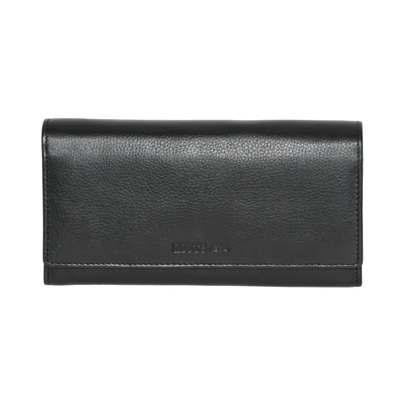 Roots Ladies Large Checkbook Clutch Wallet made by Ruumur