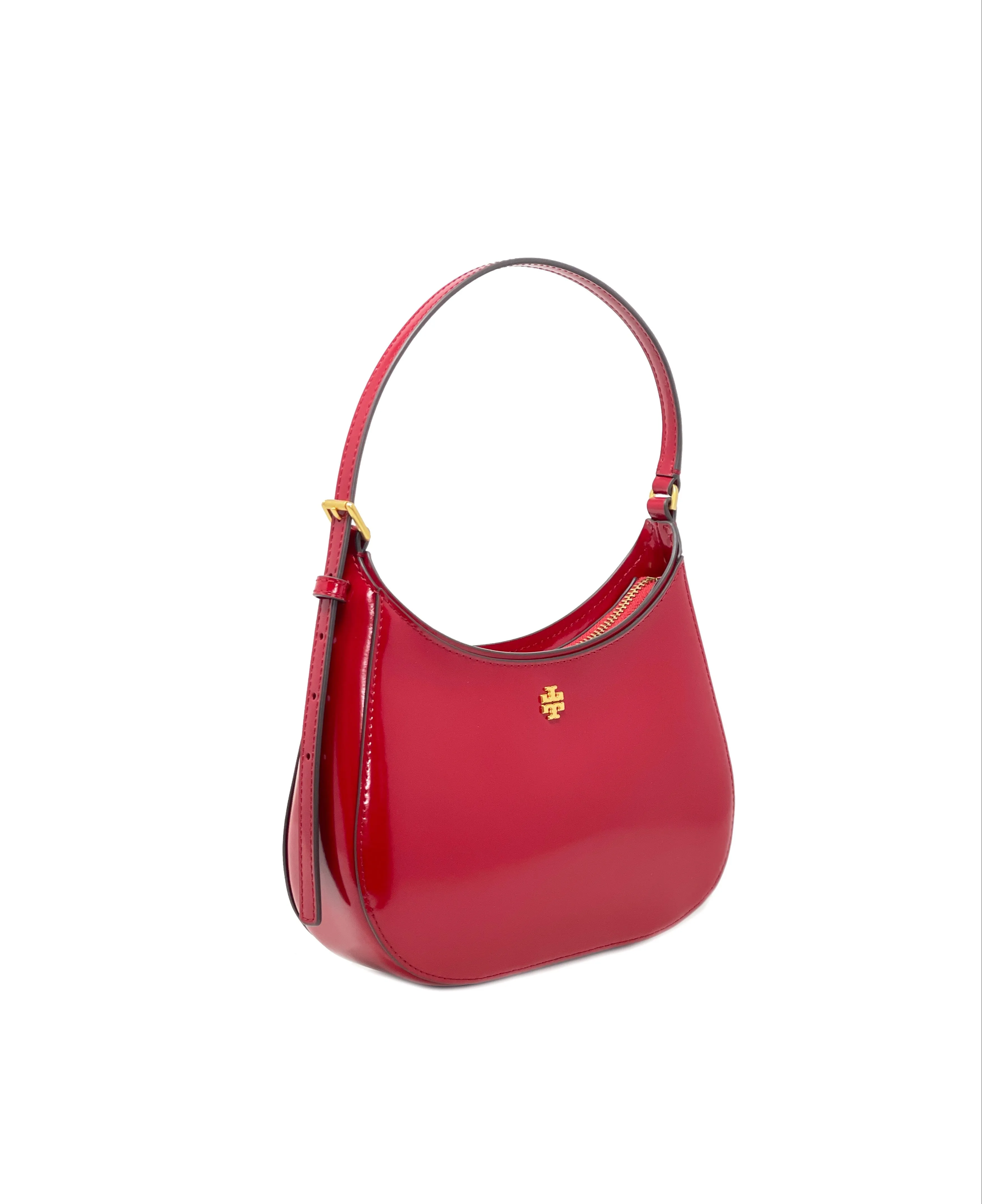 Tory Burch Lipstick Red Emerson Patent Zip Shoulder Bag sold by Ruumur product image thumbnail 3