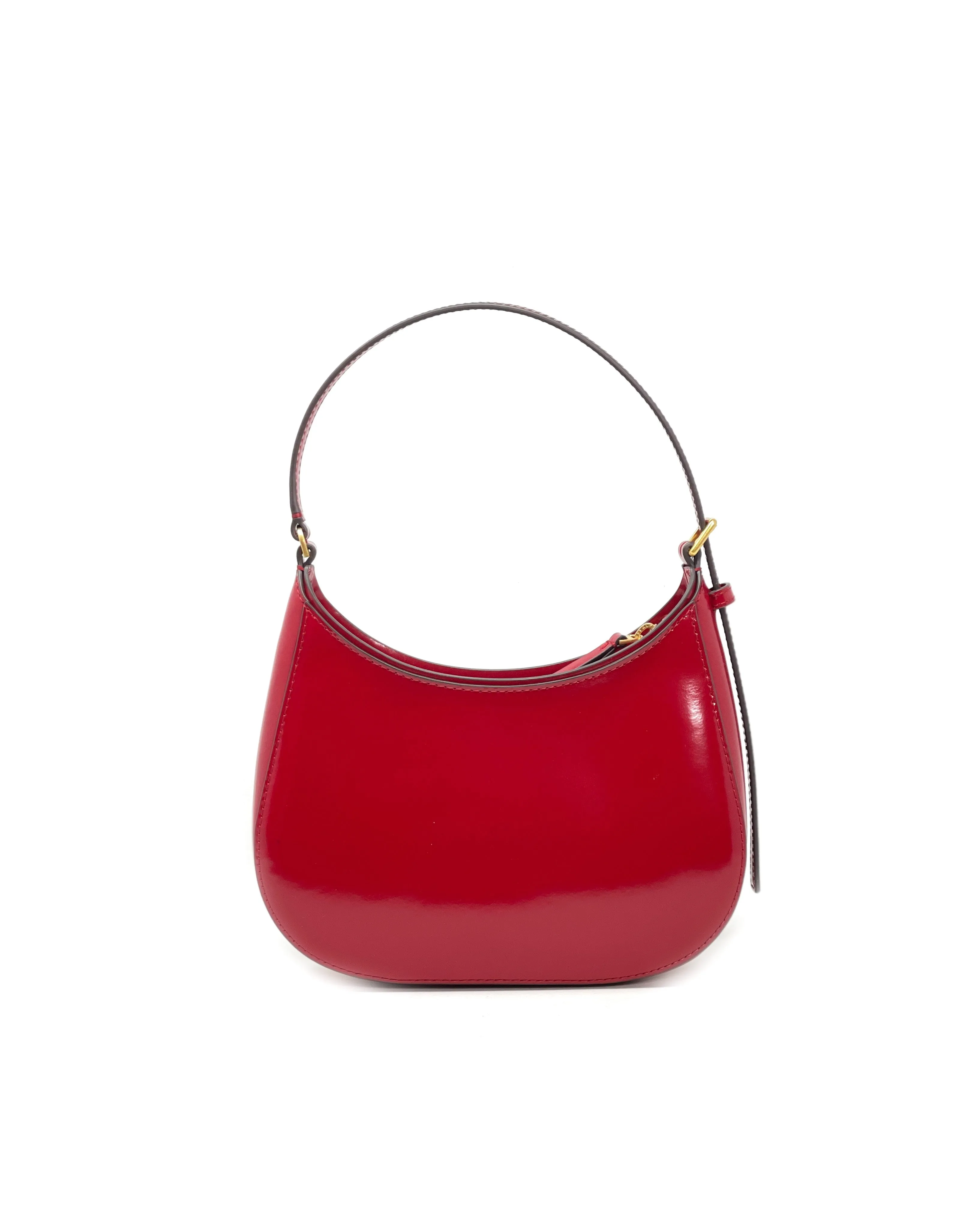 Tory Burch Lipstick Red Emerson Patent Zip Shoulder Bag sold by Ruumur product image thumbnail 2