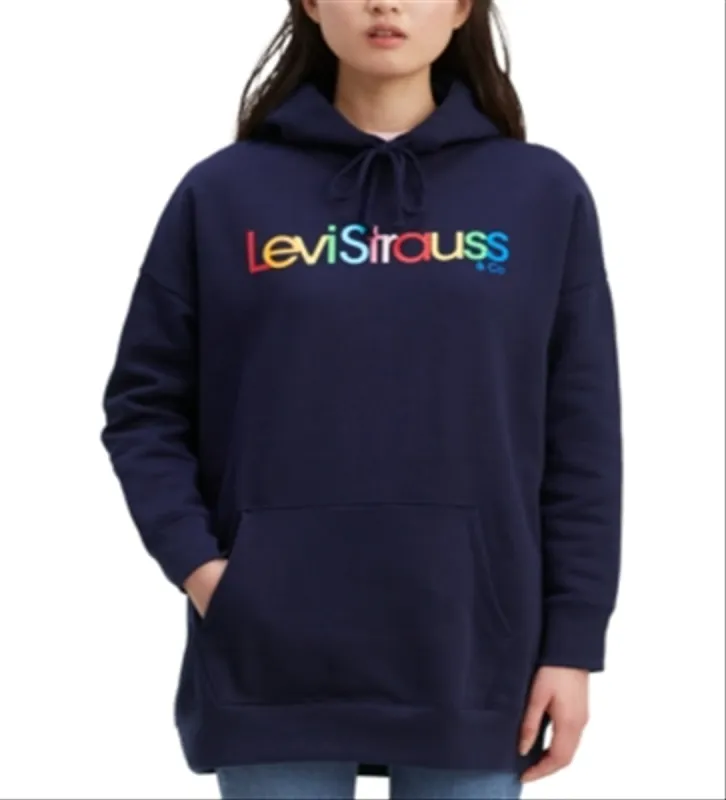 Levi's Women's Graphic Sport Hoodie -Black Size Large sold by Ruumur