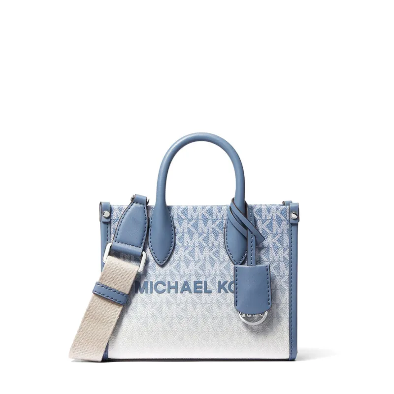 Michael Kors Women's Mirella Extra-Small Ombr� Signature Logo Satchel Crossbody Bag sold by Ruumur