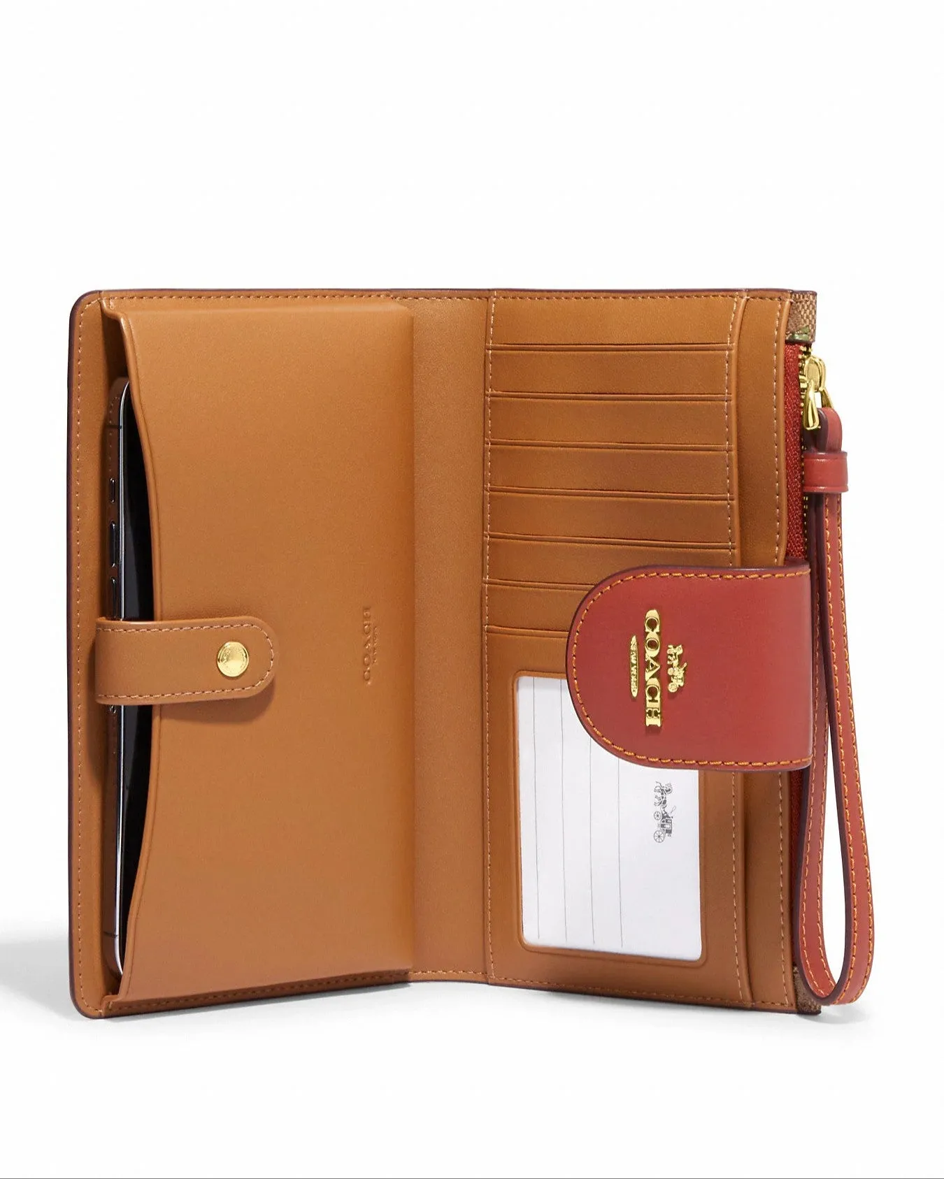 Coach Tech Wallet In Signature Canvas With Wild Strawberry Print sold by Ruumur product image thumbnail 2