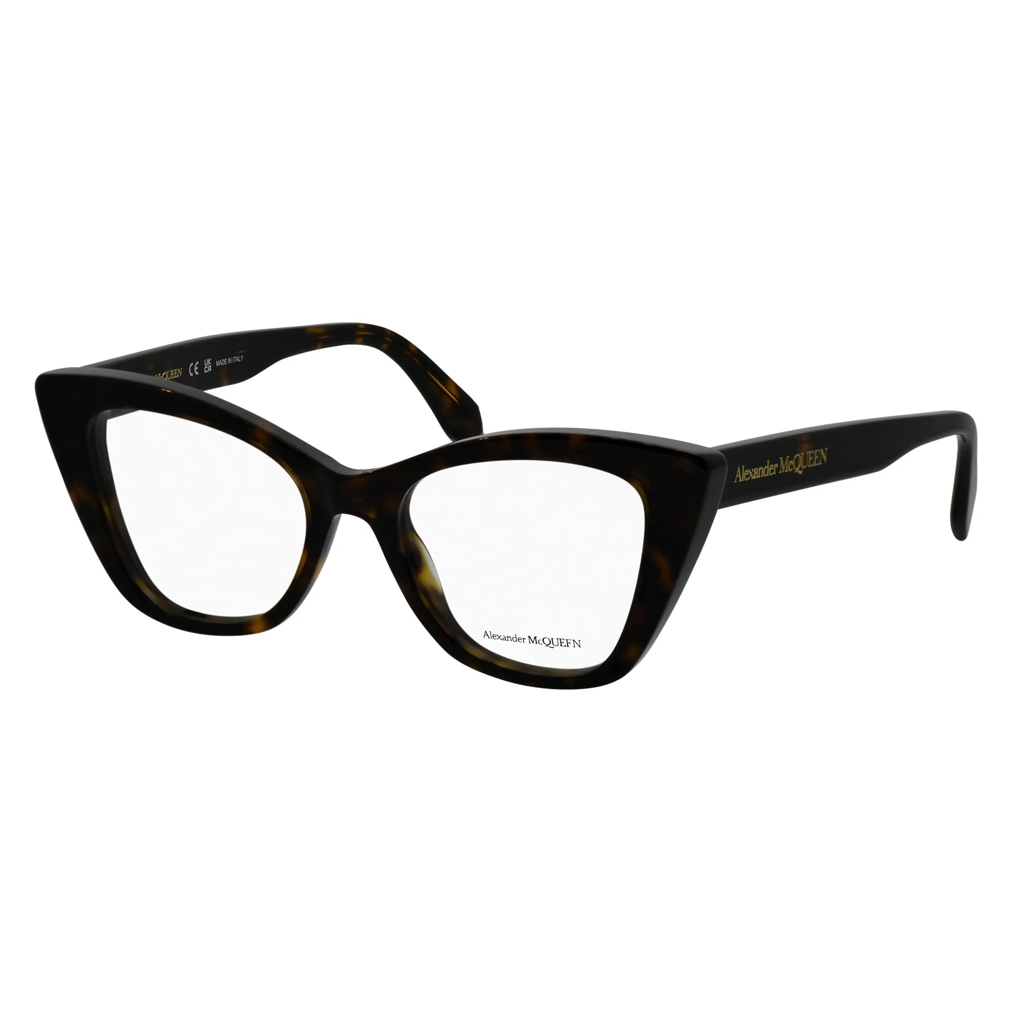 Alexander McQueen Womens Dark Havana Eyeglasses AM_305O_002_50mm sold by Ruumur product image thumbnail 2