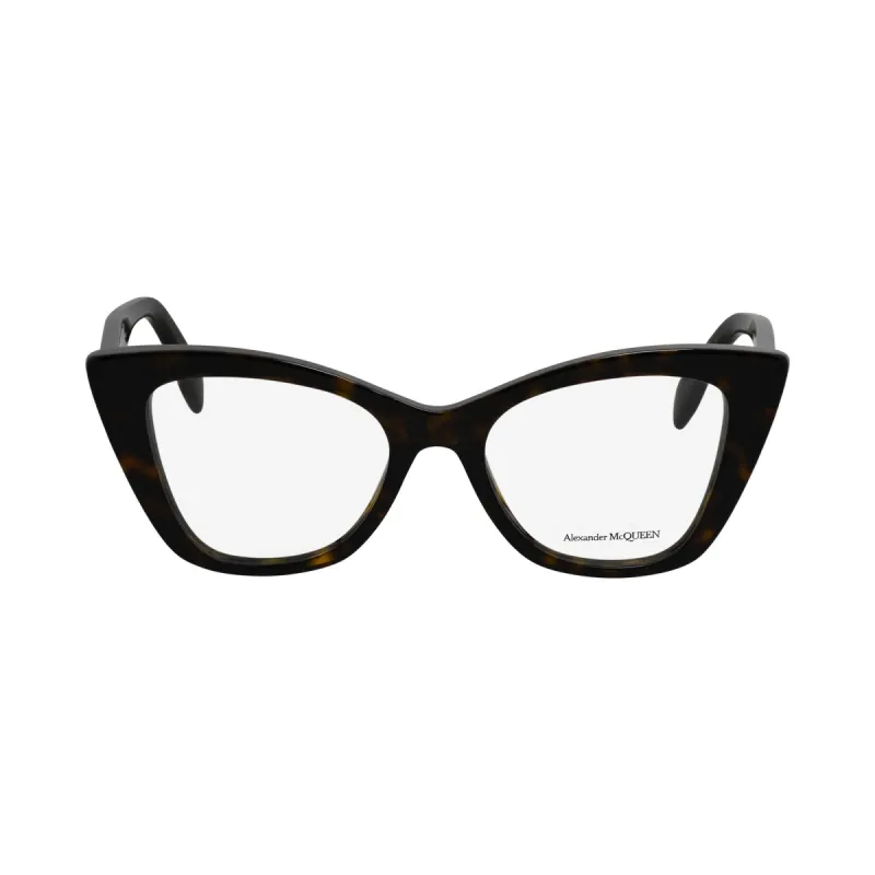 Alexander McQueen Womens Dark Havana Eyeglasses AM_305O_002_50mm sold by Ruumur