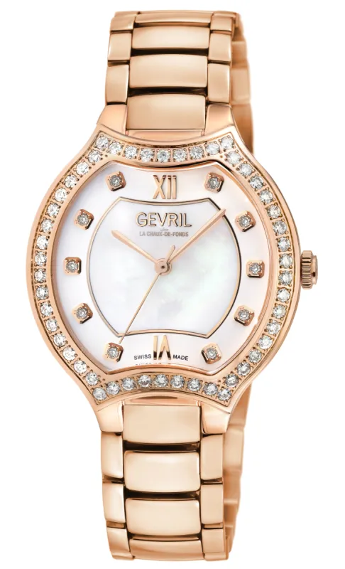 Gevril Women's Lugano 35mm Quartz Watch 11251B made by Ruumur