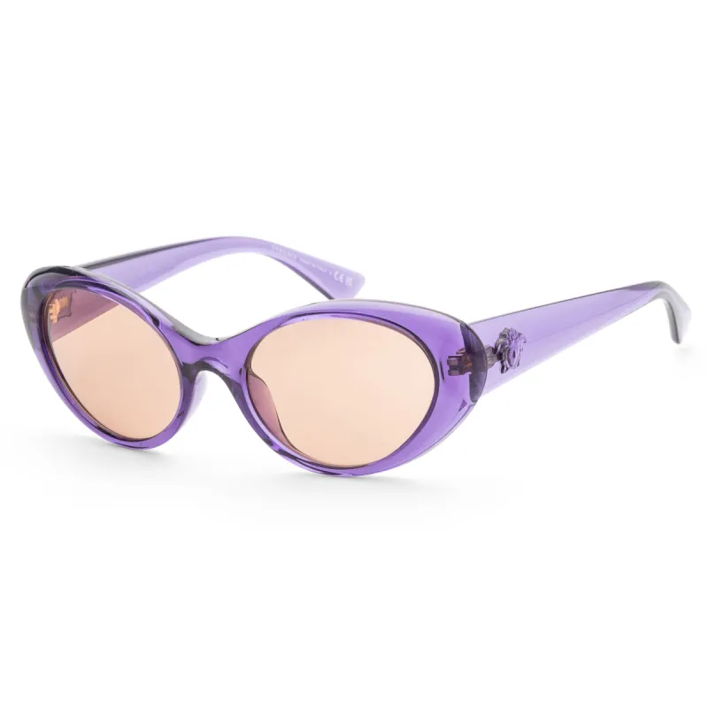 Versace Women's 53mm Purple Transparent Sunglasses VE4455U-5353-3-53 sold by Ruumur