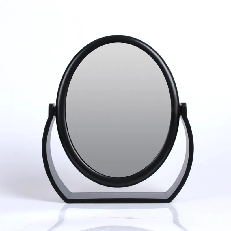 Large Magnifying Makeup Mirror Double Sided with Stand, Desk Mirror Vanity Mirror Cosmetic Mirror Countertop Mirror 1X/5X Magnification 360 degree swirl, Large 8.50 inch Mirror made by Ruumur