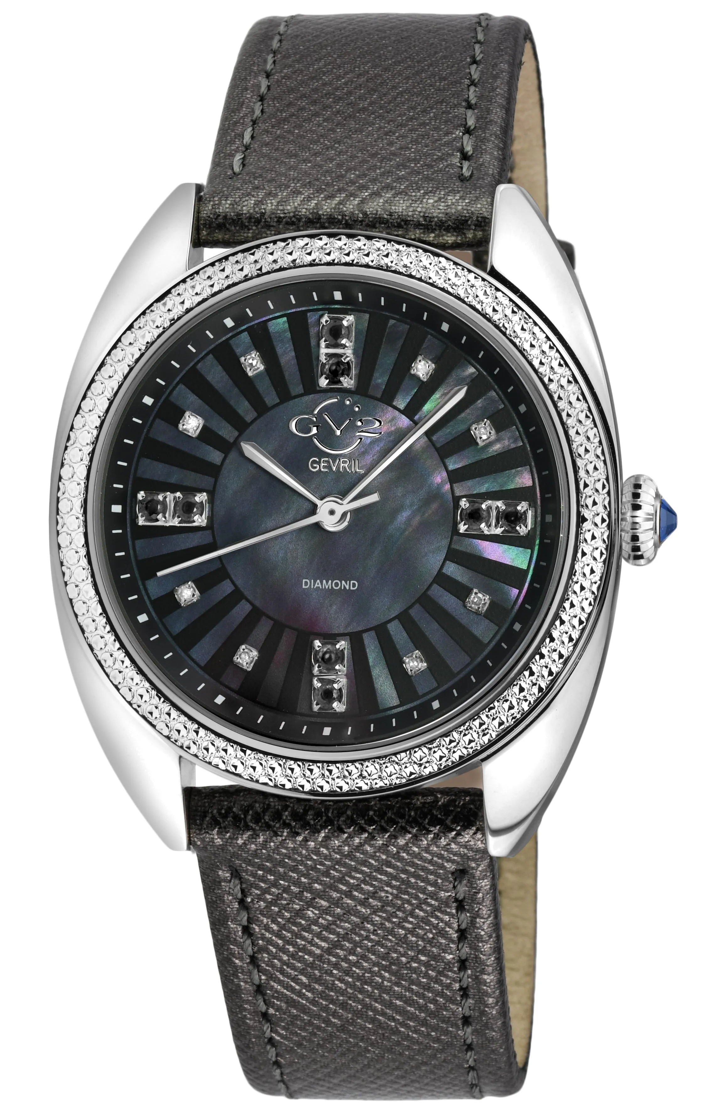 GV2 by Gevril Women's Palermo 35mm Quartz Watch 13100 sold by Ruumur