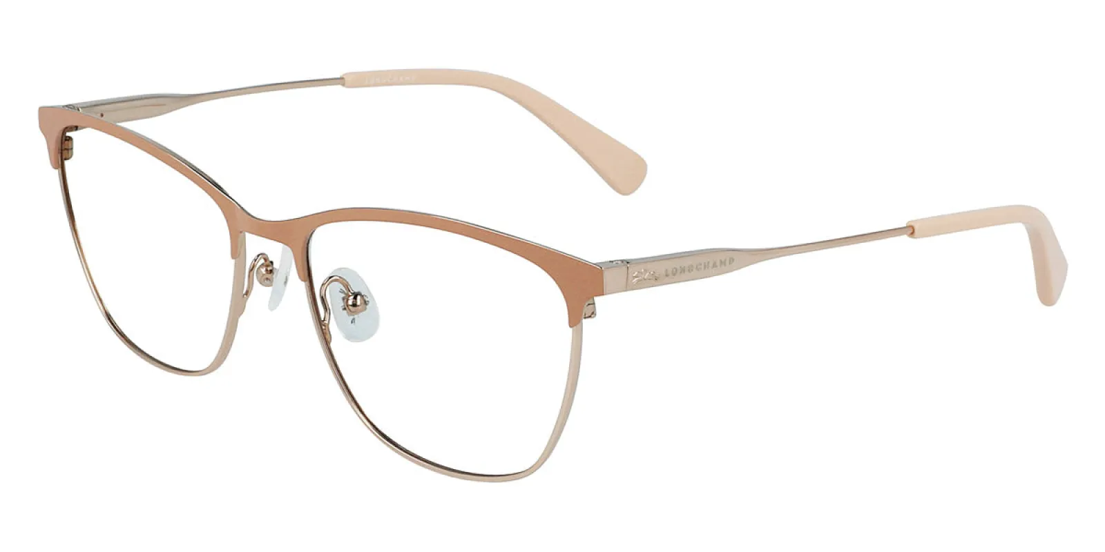 Longchamp Women's 53mm Rose Gold Opticals LO2146-610 sold by Ruumur