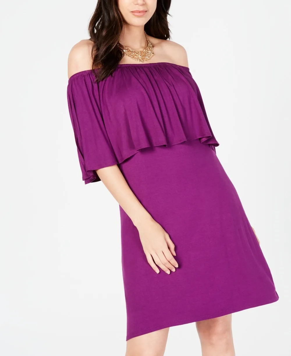 Thalia Sodi Women's Popover Dress Purple Size Large sold by Ruumur