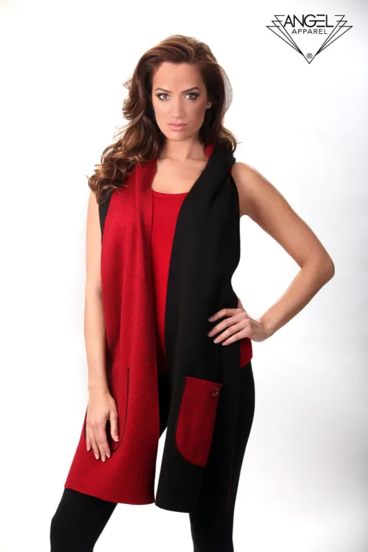Angel Apparel 2-Tone Reversible Pocket Shawl sold by Ruumur