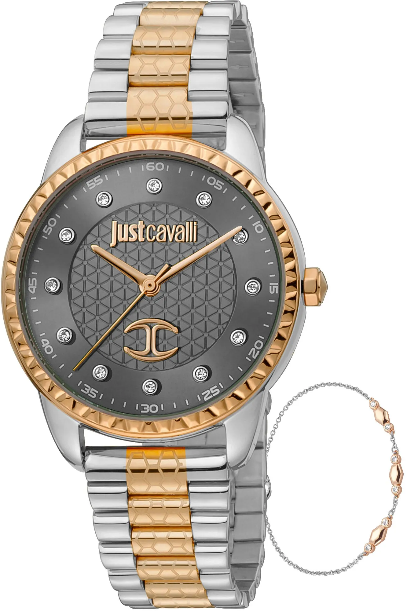 Just Cavalli Women's JC1L176M0095 SET 34mm Quartz Watch sold by Ruumur