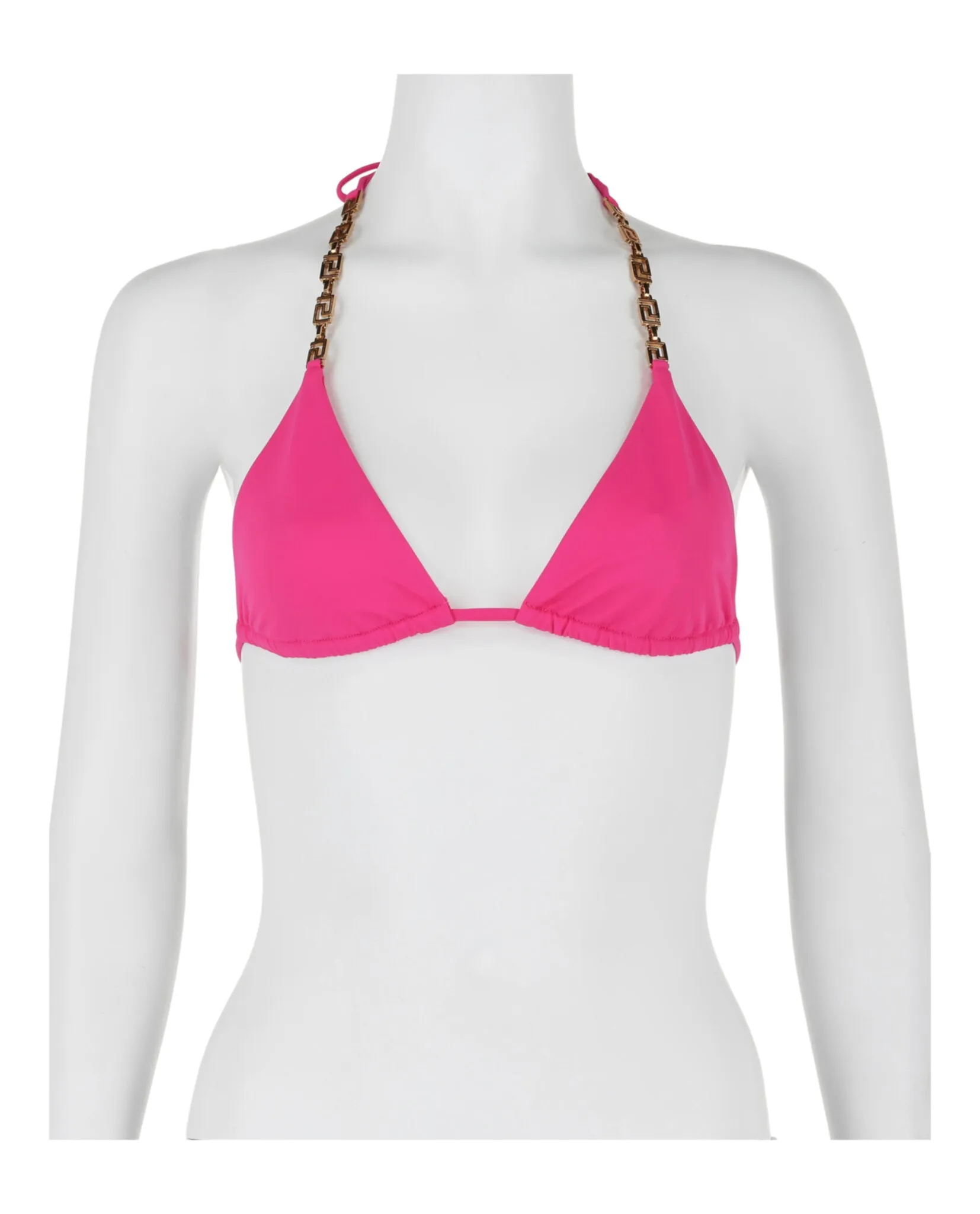 Versace Greca Hardware Bikini Top sold by Ruumur